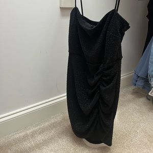 Black Mini Glitter dress